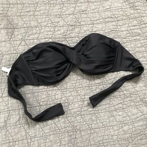 Strapless j.crew bathing suit top